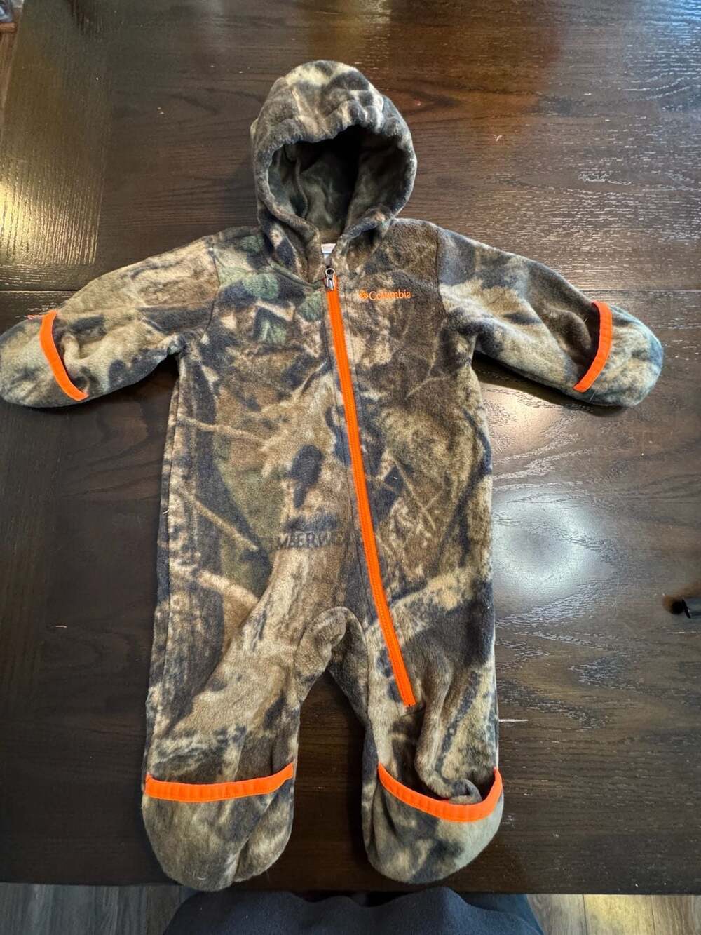Columbia Snowtop II Bunting 3-6 Months Camo Fleece